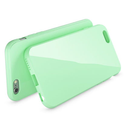 NALIA Handyhülle kompatibel mit iPhone 6 Plus 6S Plus, Ultra-Slim TPU Silikon Jelly Case, Dünne Cover Gummi Schutz-Hülle Skin, Handy-Tasche Telefon-Schale Back-Cover Smart-Phone Bumper - Mint Grün