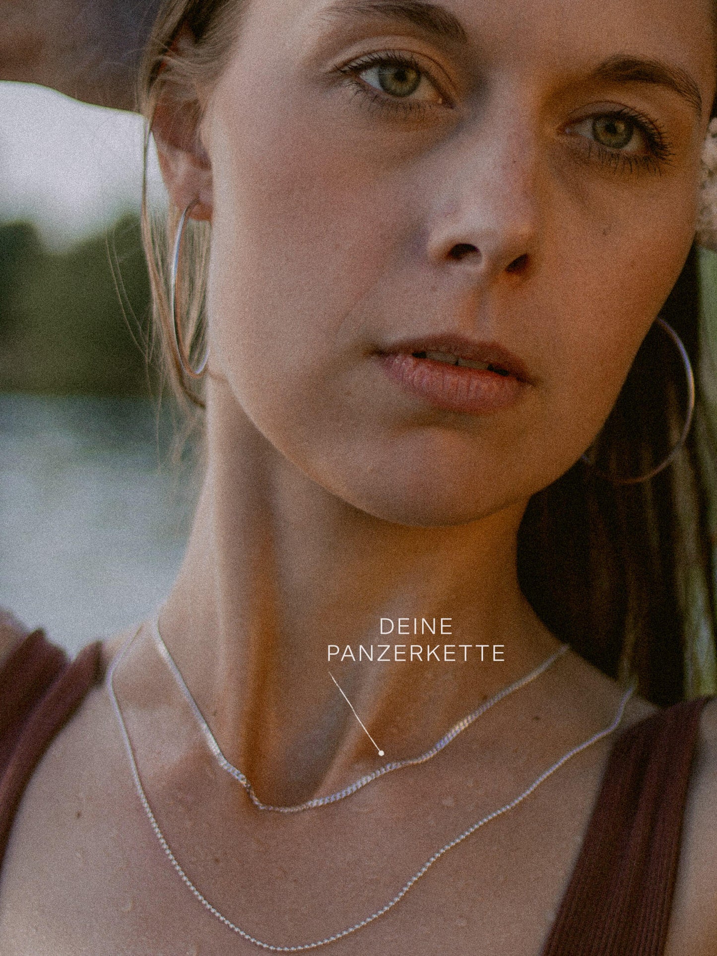 TIMELESS Panzerkette Filigran Silber