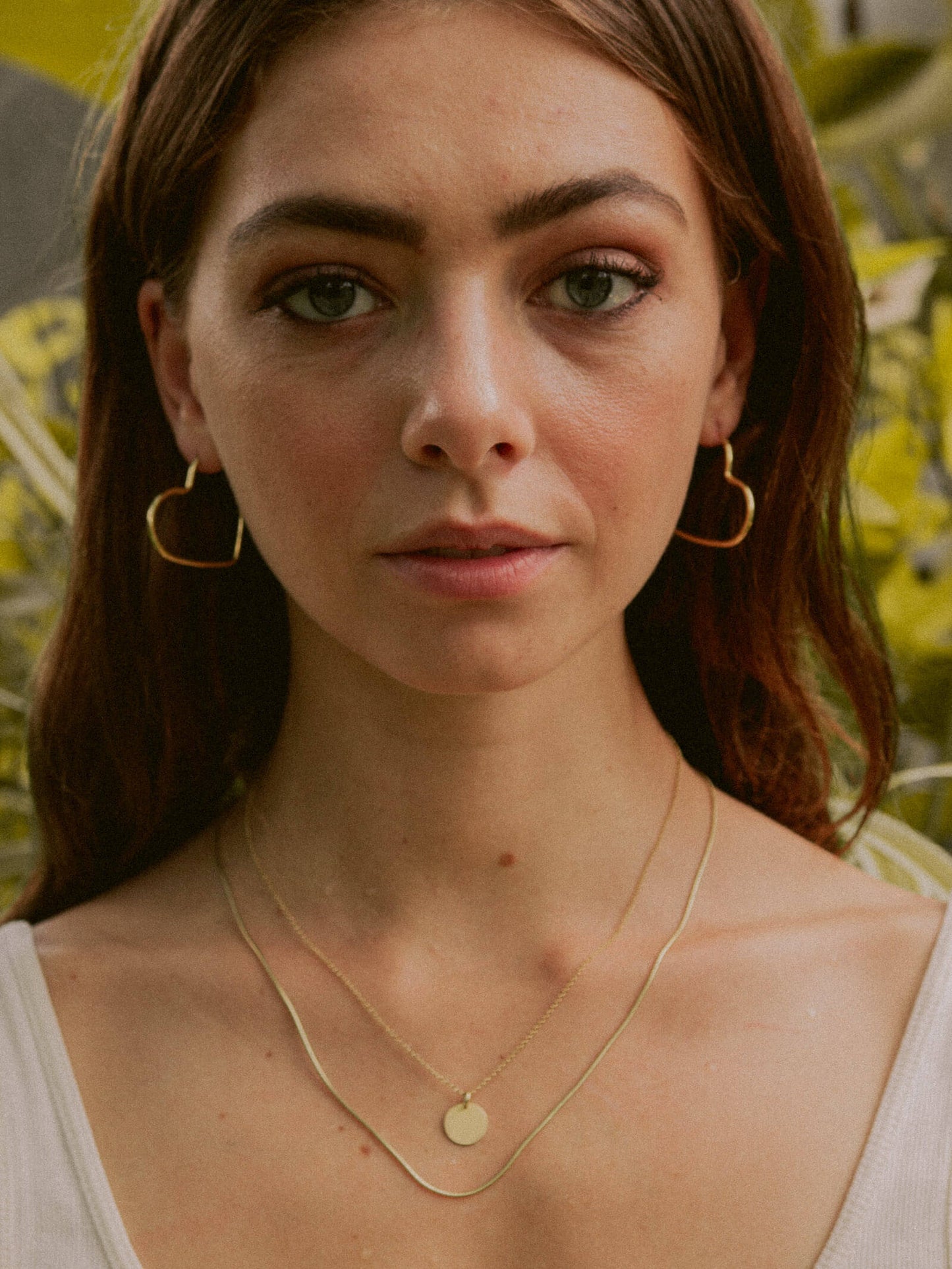 Creolen HEART Vergoldet - Elegante Ohrschmuck für jeden Anlass