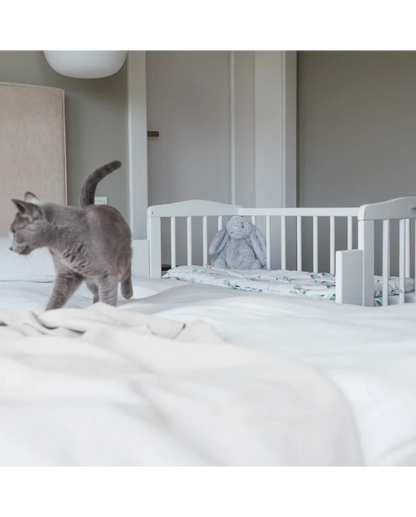 Babybett Beistellbett Babywiege - 2 in 1 mit Matratze
