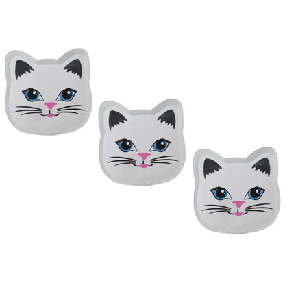 3 Handwärmer Taschenwärmer Taschenheizung Wärmekissen Wärmer Hund Katze 3er SET