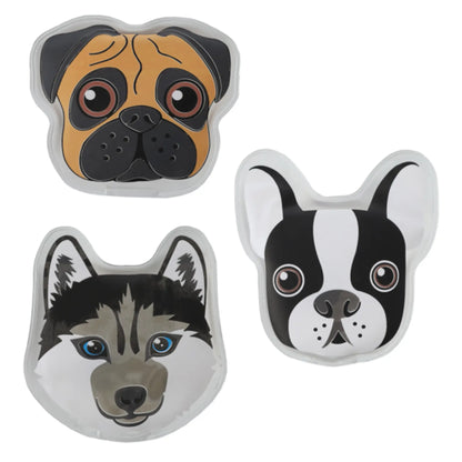3 Handwärmer Taschenwärmer Taschenheizung Wärmekissen Wärmer Hund Katze 3er SET