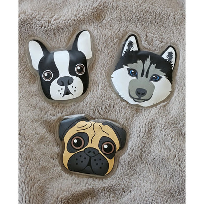 3 Handwärmer Taschenwärmer Taschenheizung Wärmekissen Wärmer Hund Katze 3er SET