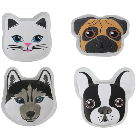 3 Handwärmer Taschenwärmer Taschenheizung Wärmekissen Wärmer Hund Katze 3er SET