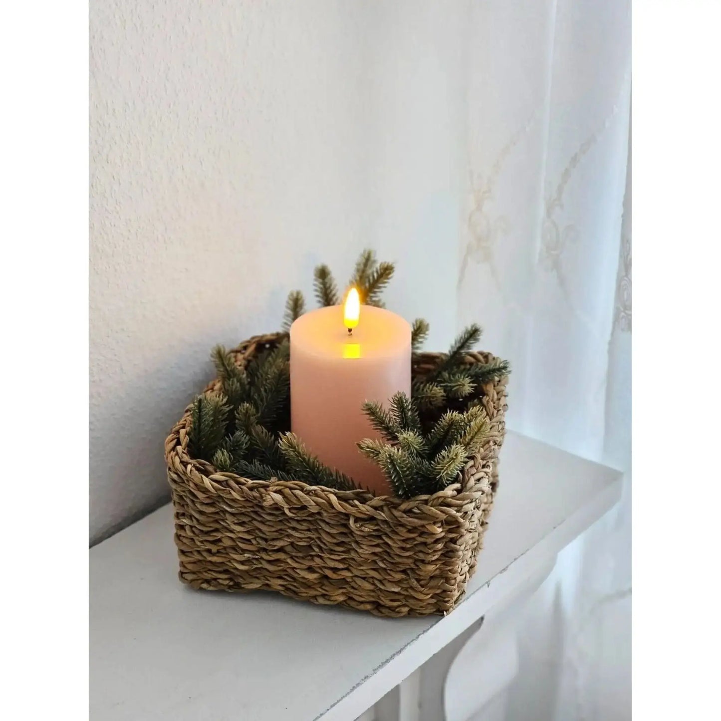 3 Körbe Aufbewahrungskörbe Seegras Korb Dekokorb braun Aufbewahrungskorb 3er Set