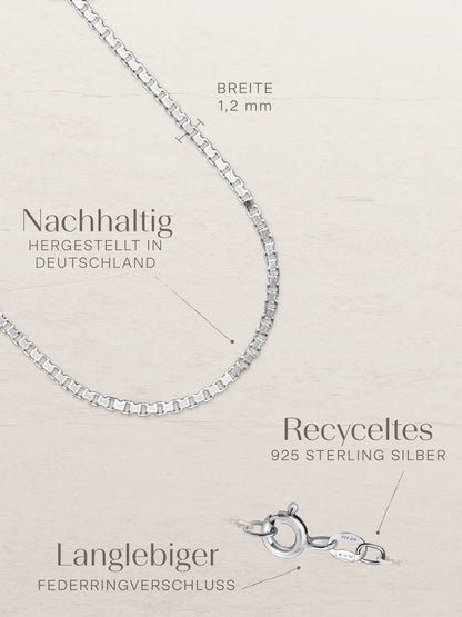 VENICE Venezianerkette Zart Silber