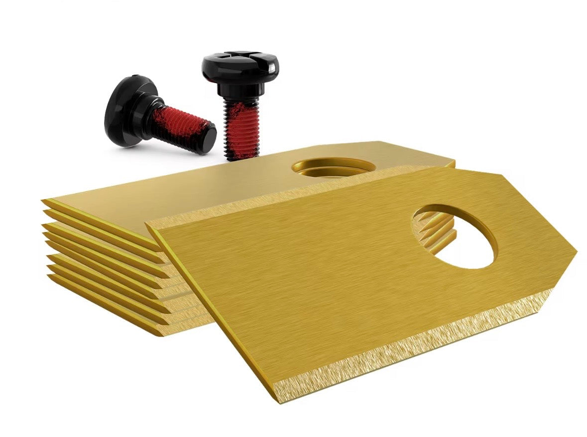 30x Titan Messer für Sunseeker V3 & V3 Plus RTK | Gold Edition