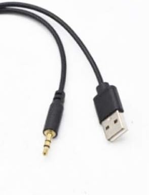 System-S Bluetooth Kabel für Autoradio mit USB und Klinke Schwarz für BMW