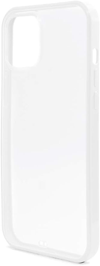 SYSTEM-S Schutzhülle aus Silikon in Weiß Transparent Hülle für iPhone 12 Pro
