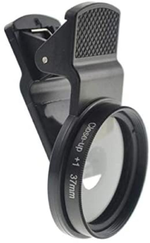 System-S Nahaufnahme Close-Up Linse 1X Vergrößerung 37mm Objektiv für Smartphone Tablet