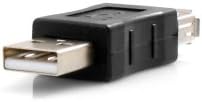 SYSTEM-S USB Typ A Stecker auf USB Typ A Buchse Adapterkabel Adapterstecker Adapter