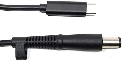 SYSTEM-S USB 3.1 Kabel 145 cm Typ C Stecker zu DC 20 V 7,4 x 5,0 mm Stecker