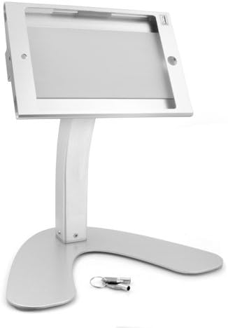 System-S Abschließbarer Aluminium Präsentations Messe Ständer Stand Mount 31 cm für iPad mini iPad mini 2