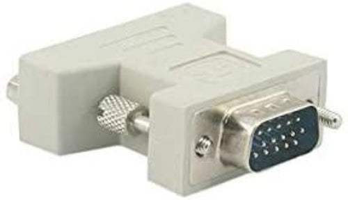 SYSTEM-S DVI-I Buchse auf VGA Buchse Konverter Adapter