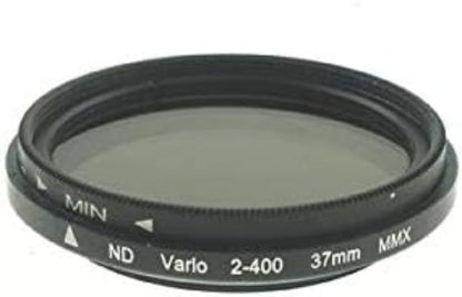 SYSTEM-S ND Filter 37 mm Neutral Density Filter Gray Filter Adjustable Case for Galaxy S8+ 