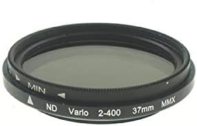 SYSTEM-S ND Filter 37 mm Neutraldichtefilter Graufilter einstellbar Hülle für Galaxy S8