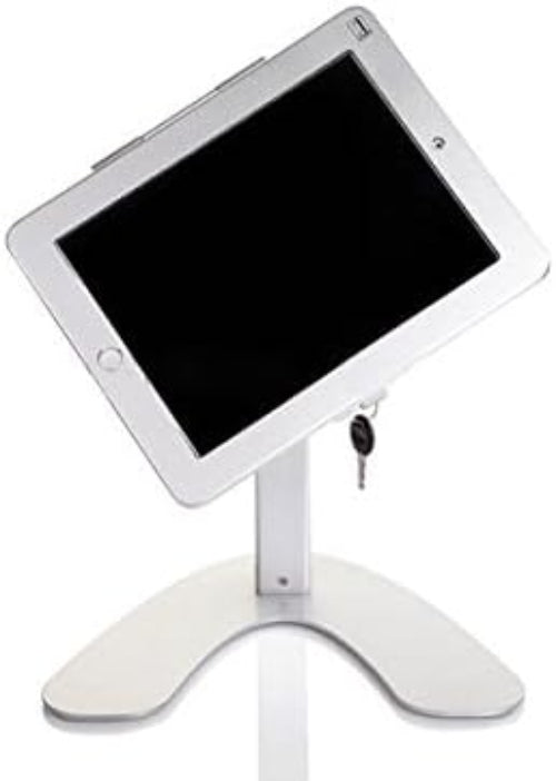 System-S Aluminium Presentation Trade Fair Stand 31 cm Lockable for iPad Pro 10.5 inch