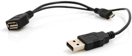 System-S 2 in 1 OTG USB A (male/female) Micro USB Host Kabel 30 cm