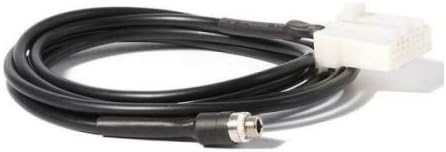 SYSTEM-S Audio Cable 1.5 m Jack Socket to Mazda Car Radio in Black