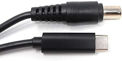 SYSTEM-S USB 3.1 Kabel 145 cm Typ C Stecker zu DC 20 V 7,9 x 5,4 mm Stecker