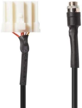 SYSTEM-S Audio Cable 1.5 m Jack Socket to Mazda Car Radio in Black