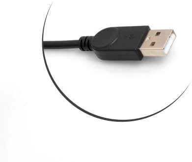 SYSTEM-S Mini USB Kabel 90° Grad abwärts gewnkelt Winkel Datenkabel Ladekabel Adapter 27 cm