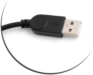 SYSTEM-S Mini USB Kabel 90° Grad aufwärts gewinkelt Winkel 27 cm