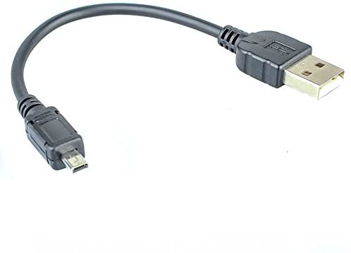 System-S USB 2.0 cable for USB-A to USB Mini-B 8-pin 10 cm 