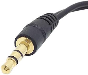 System-S Y Kabel Stereo Kopfhörer 3,5mm Klinkenstecker zu 2 x 3,5 mm Klinken Buchse mit separater Lautstärkenregelung
