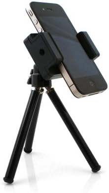 System-S Mini Stativ Adapter Halter Halterung für Handy Smartphone Digital Kamera