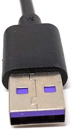System-S USB 3.1 Typ C zu USB Typ A 2.0 Schnellladekabel 25W-5V-5A Kabel 100 cm