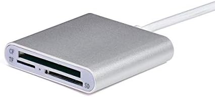 System-S 3in1 USB Typ A 3.0 zu CF TF SD Kartenleser Adapter Reader