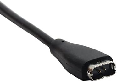 System-S Super kurzes USB Kabel Ladekabel Ladegerät für Fitbit Charge HR 24 cm