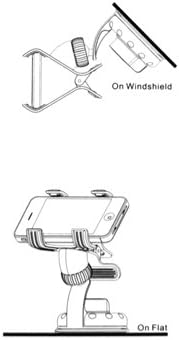 System-S Car Windshield Mount &amp; Table Mount Suction Cup &amp; Clamp 105 mm for Mobile Phone Smartphone