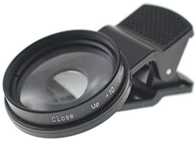 System-S Nahaufnahme Close-Up Linse 10X Vergrößerung 37mm Objektiv für Smartphone Tablet