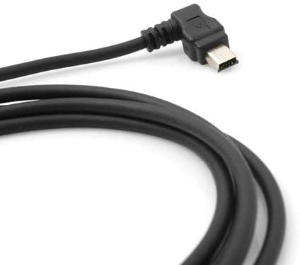 System-S Mini USB Kabel rechts gewinkelt aus USB Typ A 2.0 140 cm