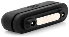 Magnetic adapter plug for Micro USB input female charging cable for Sony Xperia Z1 Z2 Z1S Z3 in black