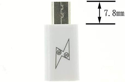 System-S USB Typ C 3.1 Buchse auf Micro USB 2.0 Stecker Adapter