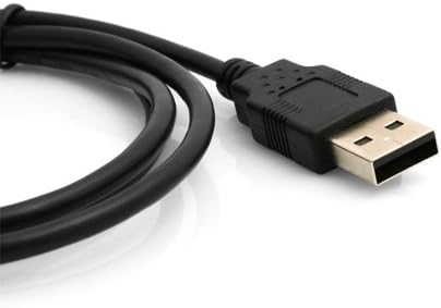 System-S Micro USB cable angled plug angled 1 m