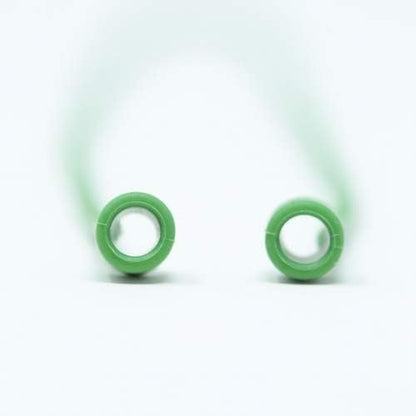 System-S 1x Silicone Holder for AirPods Headphones in Green