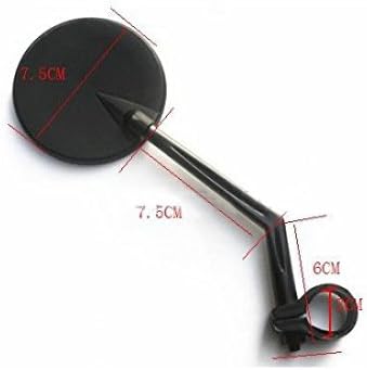 System-S bicycle rearview mirror with wide-angle mirror 7.2 cm diameter