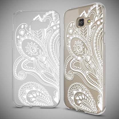 NALIA Handyhülle kompatibel mit Samsung Galaxy A5 2017, Slim Silikon Motiv Case Cover Schutz-Hülle Dünn Durchsichtig Etui Handy-Tasche Backcover Transparent Bumper