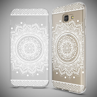 NALIA Handyhülle kompatibel mit Samsung Galaxy A5 2017, Slim Silikon Motiv Case Cover Schutz-Hülle Dünn Durchsichtig Etui Handy-Tasche Backcover Transparent Bumper