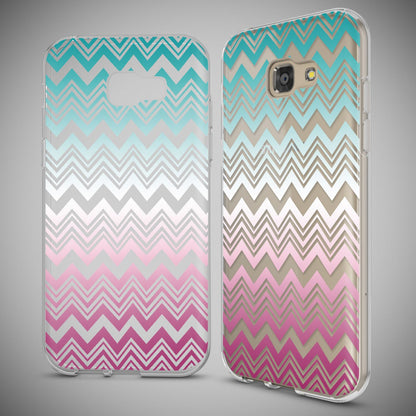 NALIA Handyhülle kompatibel mit Samsung Galaxy A5 2017, Slim Silikon Motiv Case Cover Schutz-Hülle Dünn Durchsichtig Etui Handy-Tasche Backcover Transparent Bumper