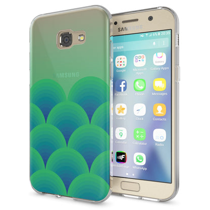 NALIA Handyhülle kompatibel mit Samsung Galaxy A5 2017, Slim Silikon Motiv Case Cover Schutz-Hülle Dünn Durchsichtig Etui Handy-Tasche Backcover Transparent Bumper