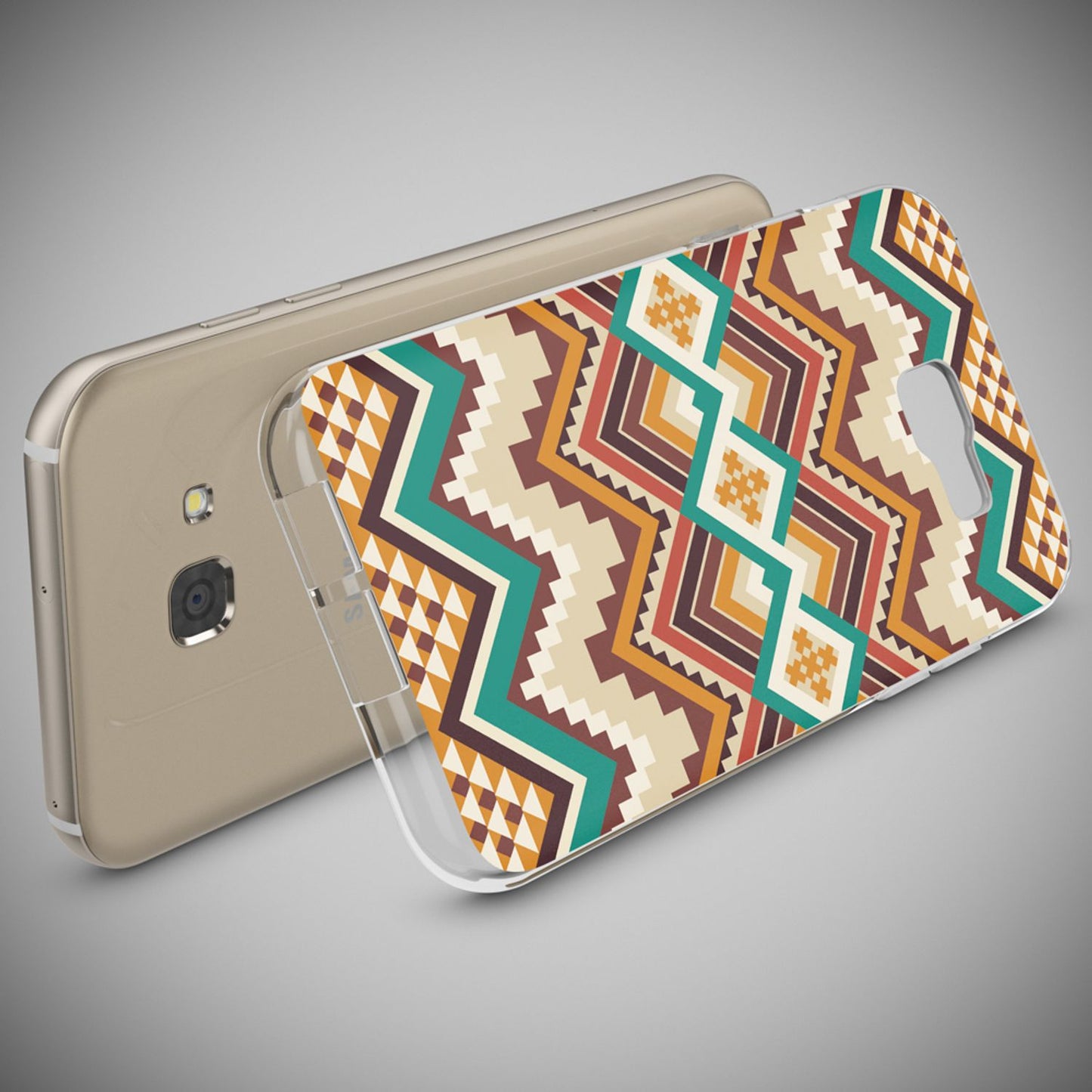 NALIA Handyhülle kompatibel mit Samsung Galaxy A5 2017, Slim Silikon Motiv Case Cover Schutz-Hülle Dünn Durchsichtig Etui Handy-Tasche Backcover Transparent Bumper