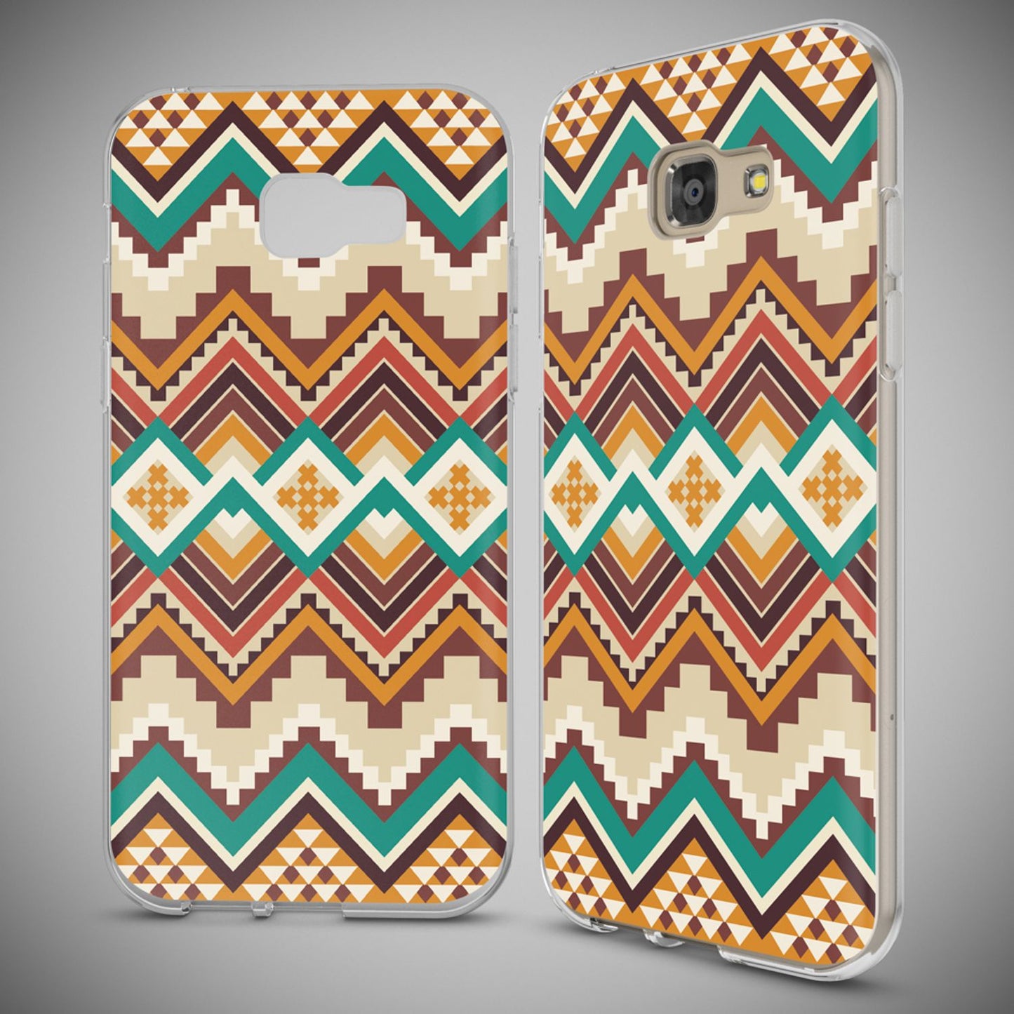 NALIA Handyhülle kompatibel mit Samsung Galaxy A5 2017, Slim Silikon Motiv Case Cover Schutz-Hülle Dünn Durchsichtig Etui Handy-Tasche Backcover Transparent Bumper
