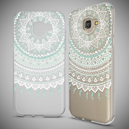 NALIA Handyhülle kompatibel mit Samsung Galaxy A5 2017, Slim Silikon Motiv Case Cover Schutz-Hülle Dünn Durchsichtig Etui Handy-Tasche Backcover Transparent Bumper