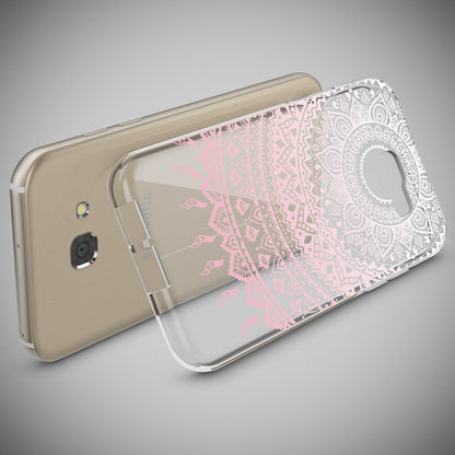 NALIA Handyhülle kompatibel mit Samsung Galaxy A5 2017, Slim Silikon Motiv Case Cover Schutz-Hülle Dünn Durchsichtig Etui Handy-Tasche Backcover Transparent Bumper