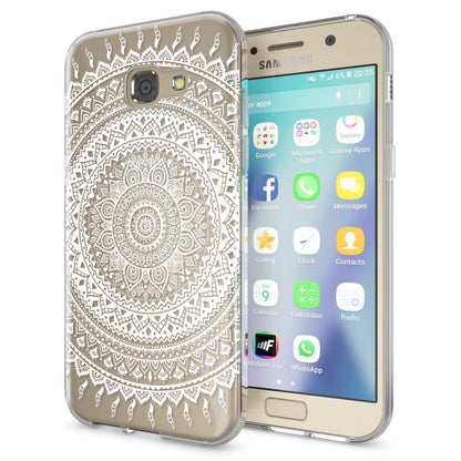 NALIA Handyhülle kompatibel mit Samsung Galaxy A5 2017, Slim Silikon Motiv Case Cover Schutz-Hülle Dünn Durchsichtig Etui Handy-Tasche Backcover Transparent Bumper